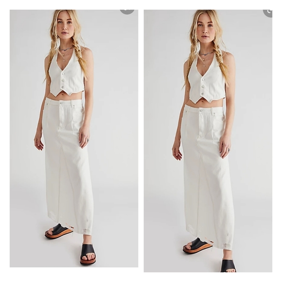 Free People Dresses & Skirts - Free people Head Honcho Vest Set
